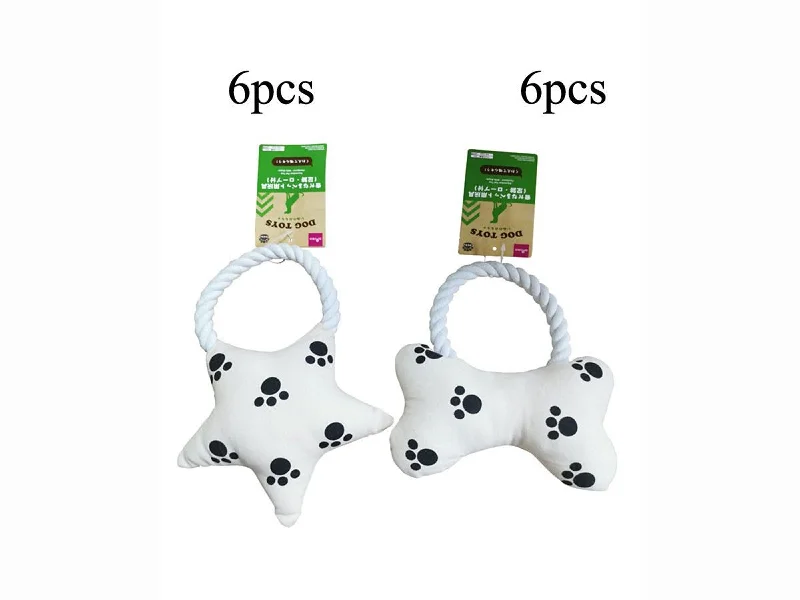 - Dog toy recommendationsSqueaker Pet Toy -Footprint - With Rope-