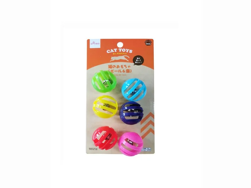 - How to choose pet toysCat Toy -Ball - 6 Pcs.-