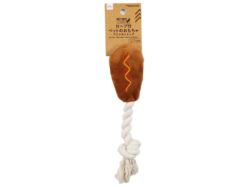 - Environmentally friendly pet toy recommendationsPet Toys - With Rope - American Hotdog -