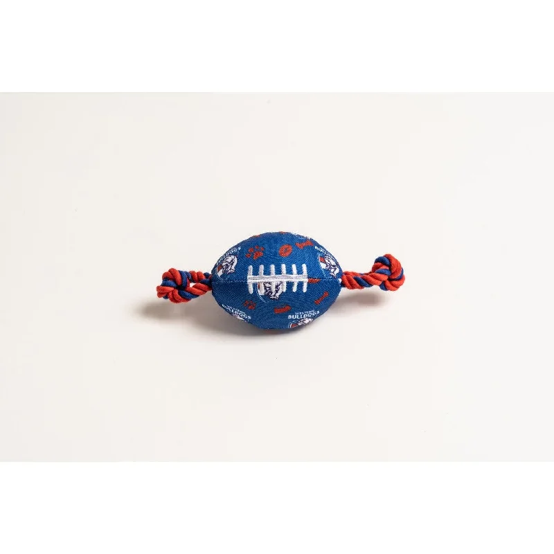 AFL Western Bulldogs Footy Dog Rope Toy ^^^