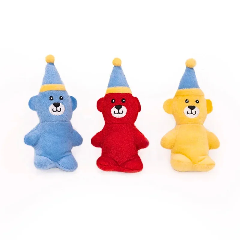 - Pet toy DIY tutorialsBirthday Bears Dog Toy - 3 pack minis