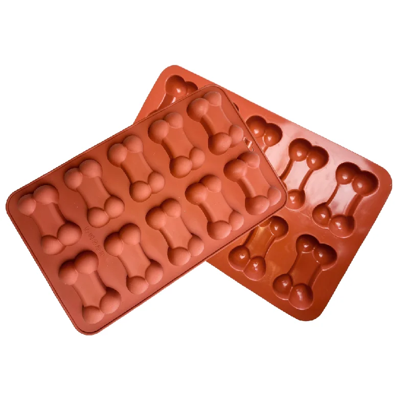 - How to choose pet toysBone Shaped Treat & Ice Cube Mold Tray - Choc