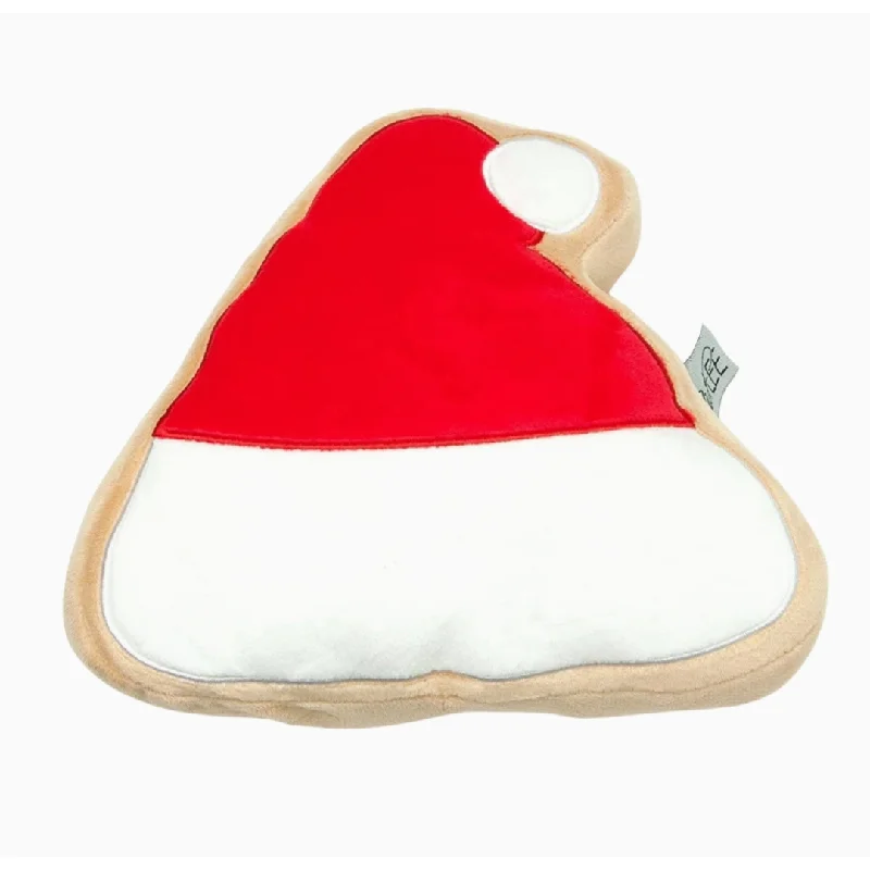 - Brand XX cat toy selectionsChristmas Sugar Cookie Christmas Santa Hat Plush Dog Toy - Coco & Pud