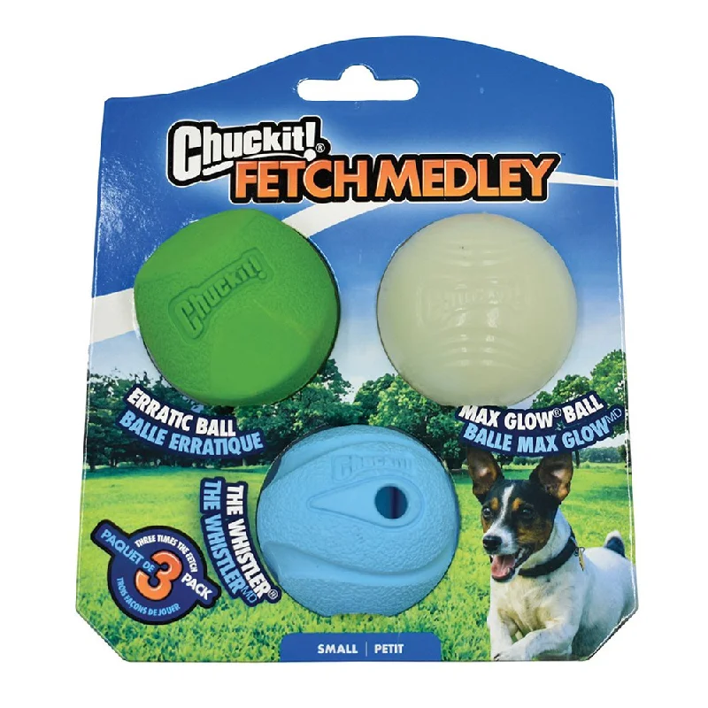 Pet toysChuckit Fetch Medley Small Dog Toy Set 3 pack