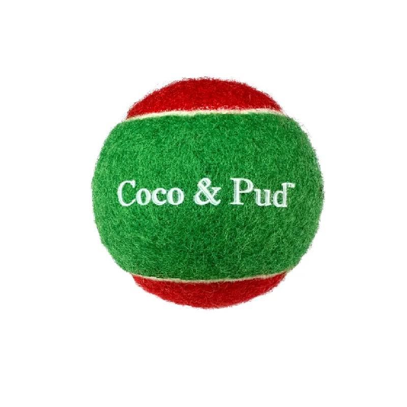 - Hamster toy recommendationsCoco & Pud Dog Tennis Ball - Red/Green