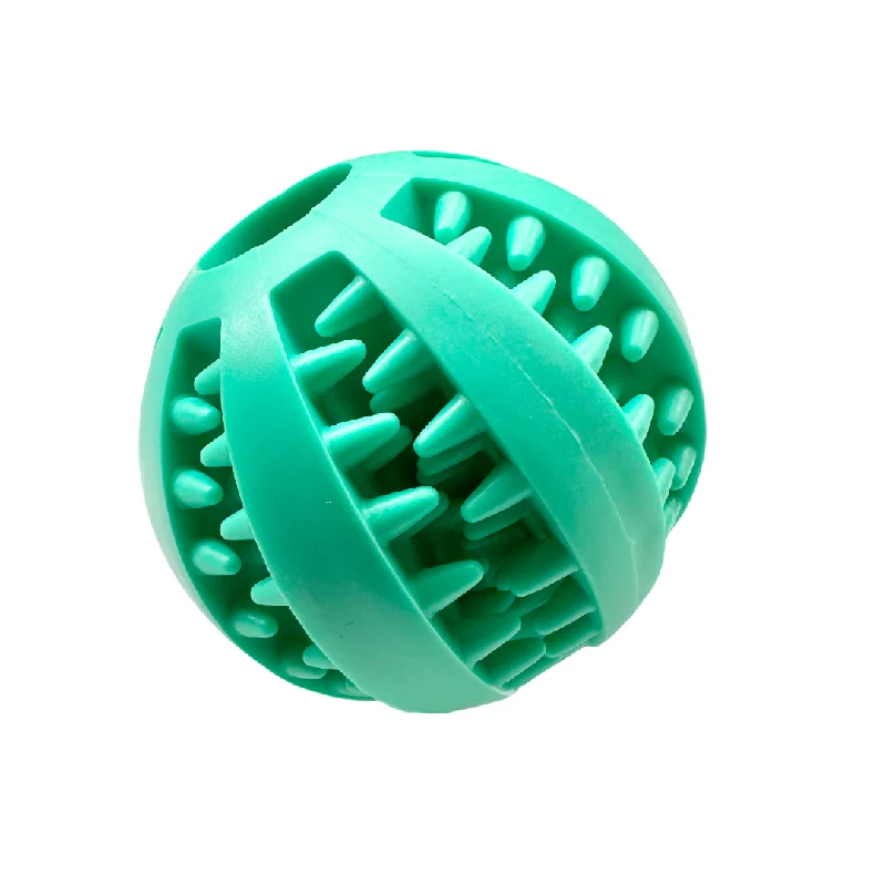  -Cost-effective pet toy recommendationsCoco & Pud Enrichment Interactive Dog Treat Ball Toy - Seafoam