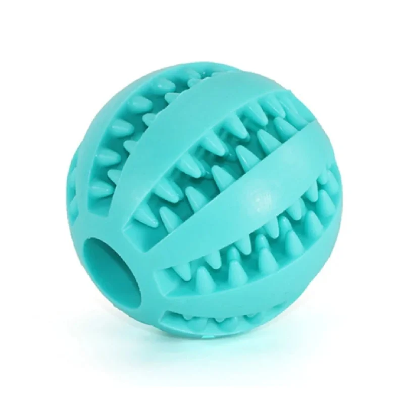 Pet toysCoco & Pud Enrichment Interactive Dog Treat Ball Toy - Aqua