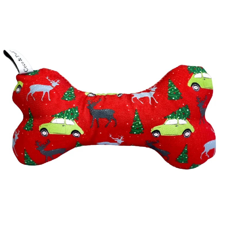 - Brand XX pet toy recommendationsDeck The Paws Christmas Bone Dog Toy