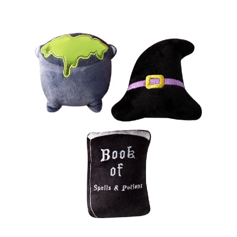 - Plush pet toy selectionFor A Wicked Good Time Halloween Dog Toys - 3 pack minis