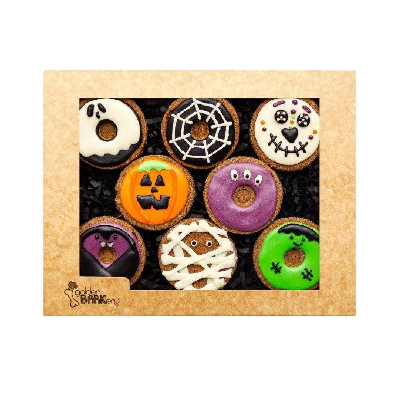 Pet toysGolden Barkery Halloween Dog Treats - Spooktacular Donuts!