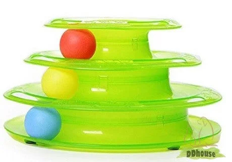 - Dog toy recommendationsGreenish Colored Multi Tier Tower Of Track Toy For Cat