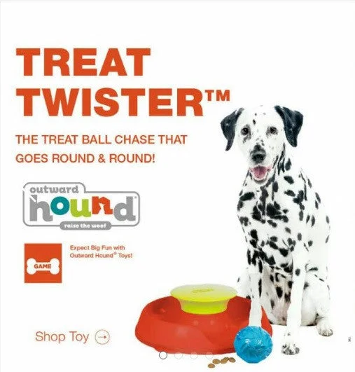 - Rabbit toy selectionOutward Hound Kyjen Treat Twist Dog Toy