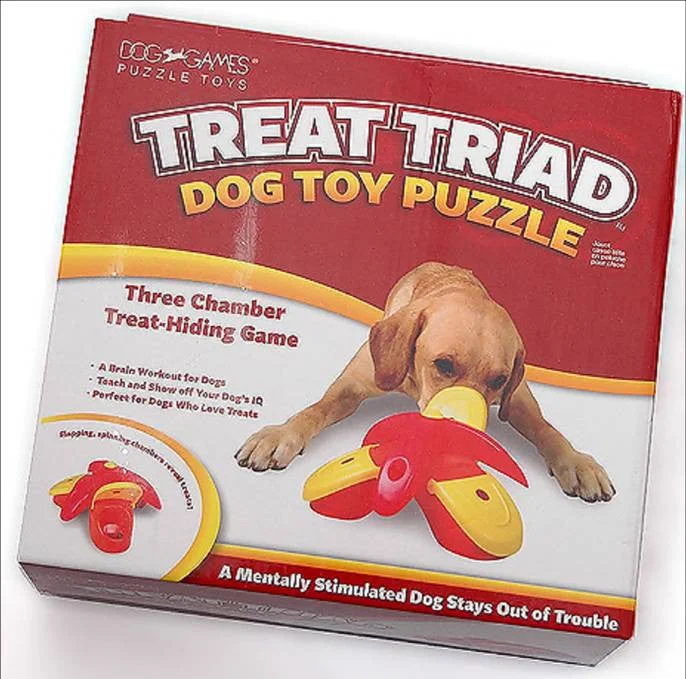  -Non-toxic pet toy recommendationsOutward Hound Treat Triad Dog Toy