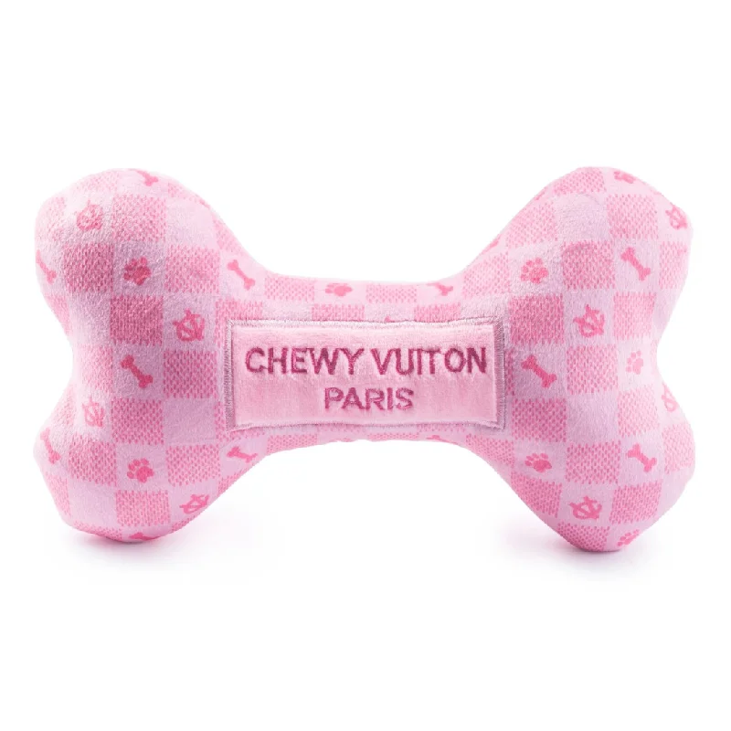 - Cat toy rankingsPink Checker Chewy Vuiton Bone Dog Toy