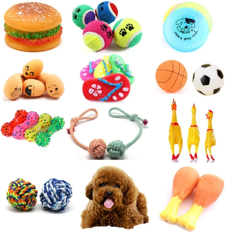 - Indoor pet toy recommendationsRubber Squeak Toy for Dog Screaming Chicken Chew Bone Slipper Squeaky Ball Dog Toys Tooth Grinding & Training Pet Toy Supplies