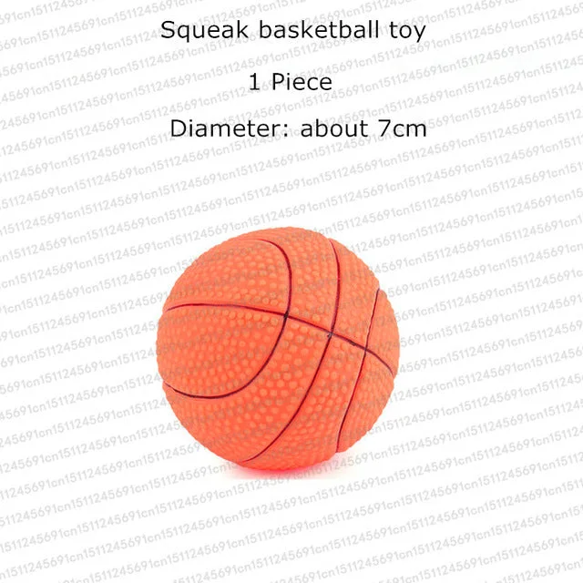 basketball dog toy