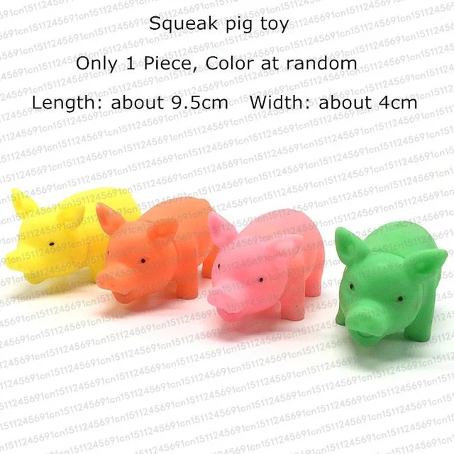 squeak pig toy