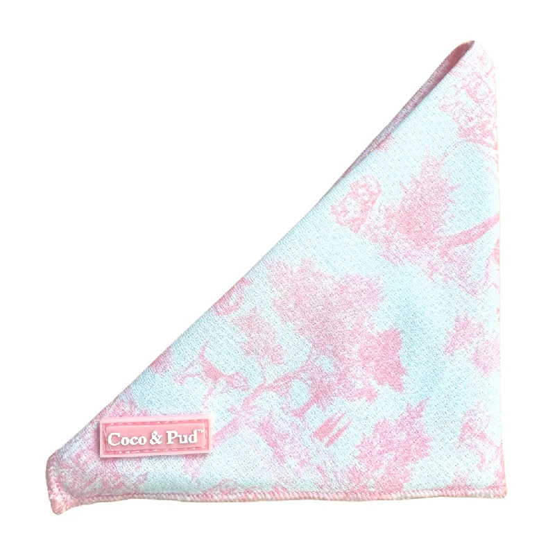 Toile de Chien Rose Cat Bandana